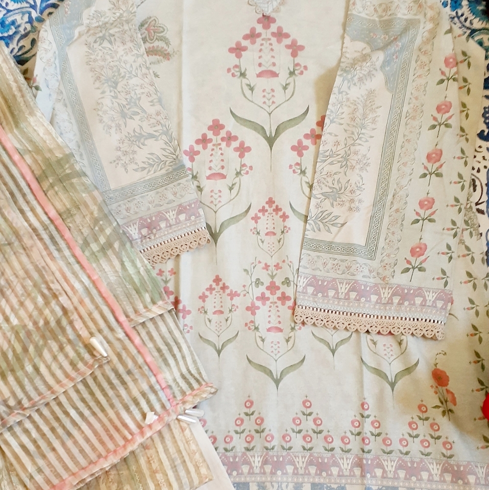 Pakistani lawn suits junaid jamshed brand